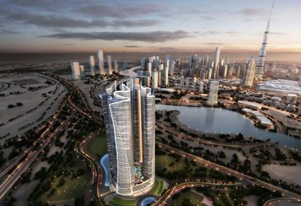 مشروع "داماك تاورز باي باراماونت" يستحضر ألق هوليوود 